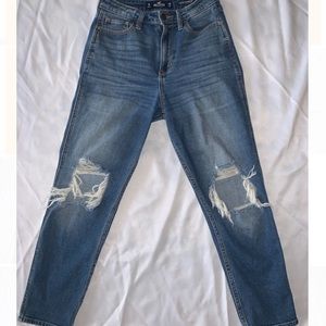 Hollister High Rise Mom Jeans